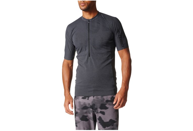 adidas Camiseta manga corta Terrex Trail Cross 1/2 Zip