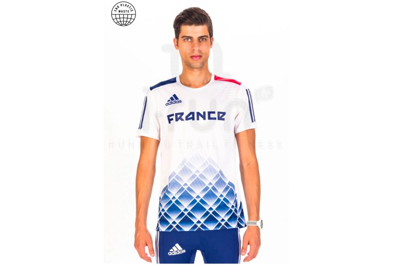 adidas camiseta manga corta TRG France
