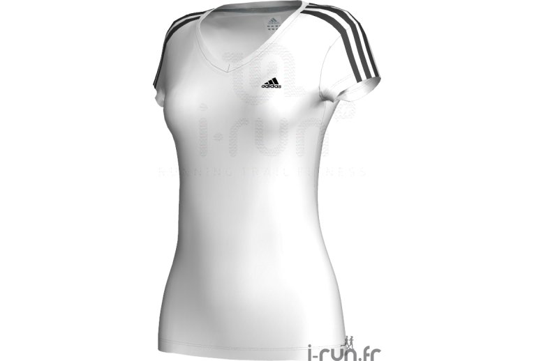 adidas TS col V Essentials 3S W blanc 