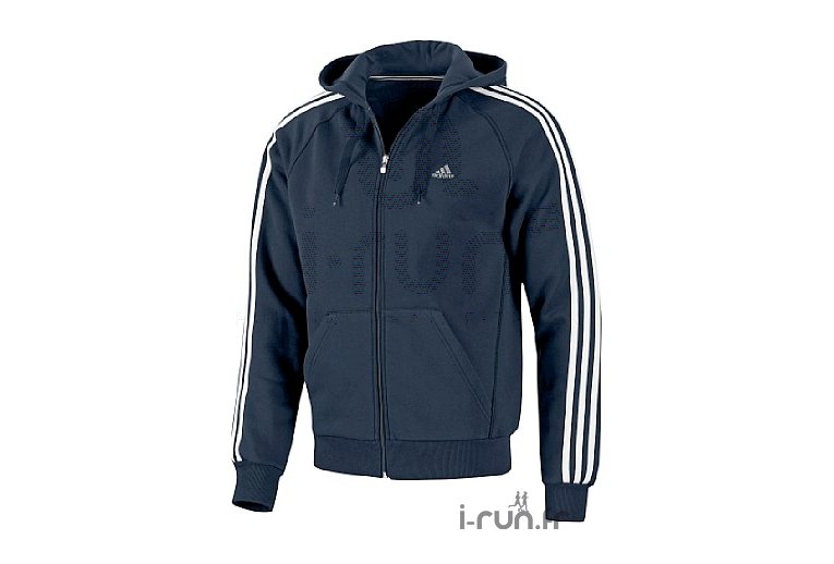 adidas Veste Essentials 3S M Bleue 