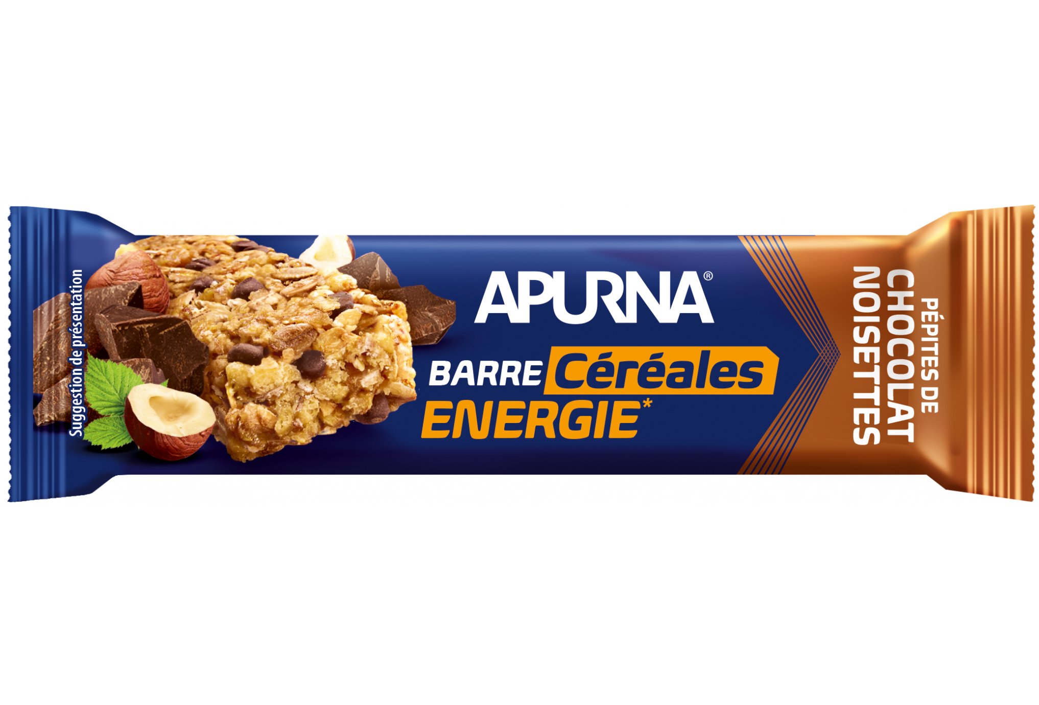 Apurna Barre énergétique - Pépites de chocolat/Noisettes Diététique $scat.CAT_NOM