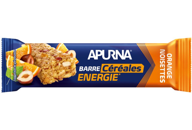 Apurna Barre �nerg�tique - Orange/Noisettes 