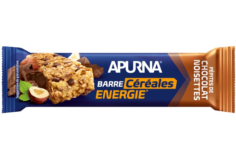 Apurna Barre ?nerg?tique - P?pites de chocolat/Noisettes