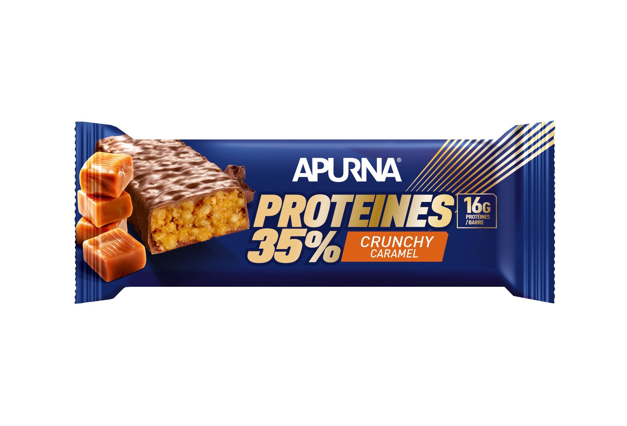 Apurna Barre Protéinée - Crunchy Caramel Diététique $scat.CAT_NOM