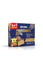 Apurna Barre prot�in�e Vanille Amandes 4+1 offert