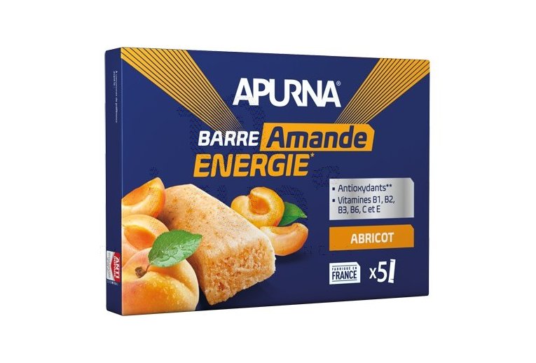 Apurna Barres �nerg�tiques - Abricot/Amande 