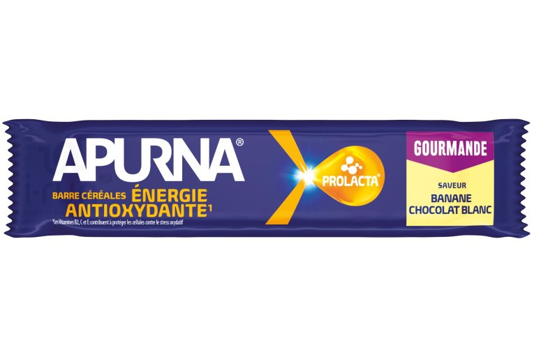 Apurna Barres �nerg�tiques - Banane/Chocolat Blanc 