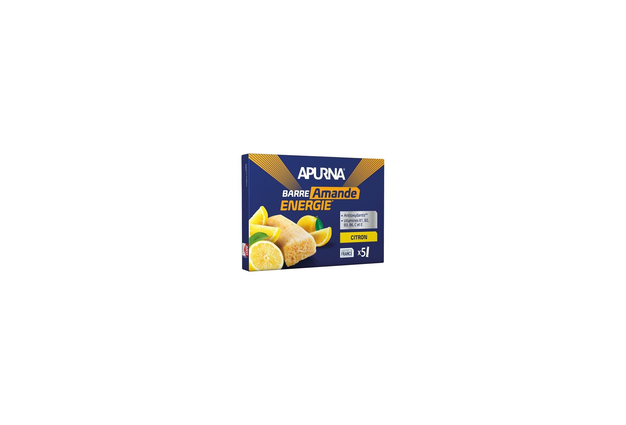 Apurna Barres �nerg�tiques - Citron/Amande