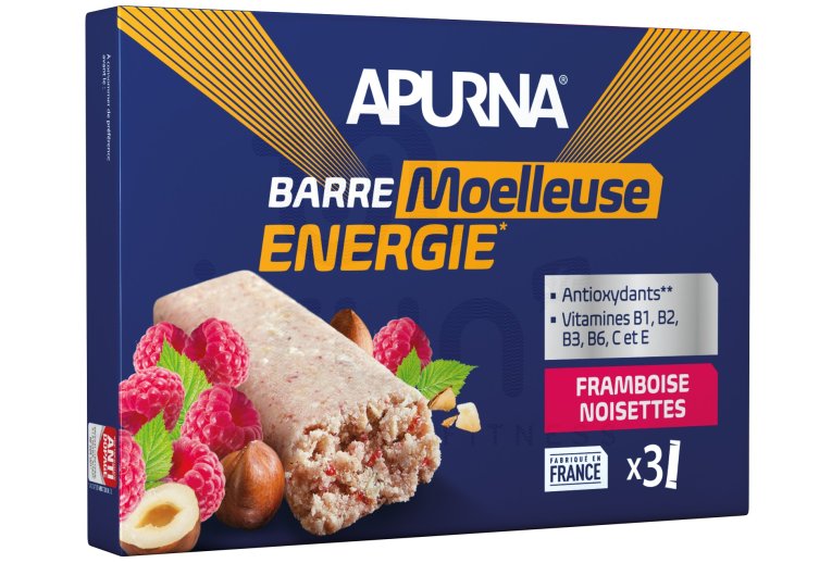 Apurna Energy bars - Raspberry/Hazelnut