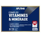 Apurna complejo de vitaminas y minerales - 30 c�psulas
