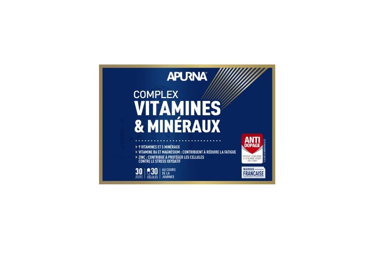 Apurna Complex Vitamines et Min?raux - 30 g?lules