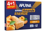 Apurna ?tui barres ?nerg?tiques Abricot/Amande 4+1