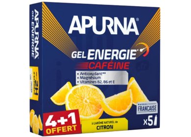 Étui Gel Energie - Citron 4+1