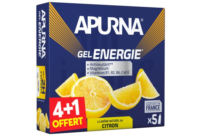 Apurna �tui gels -2h Citron 4+1 