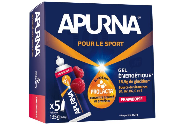 Apurna Etui Gels Energ�tiques - Framboise 