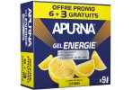 Apurna Pack Geles Energ�ticos 6+3 Lim�n