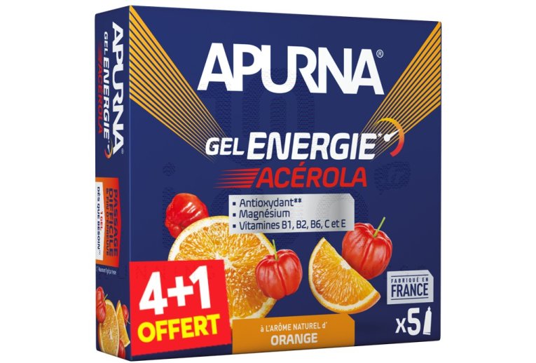 Apurna Etui gels ?nergie Ac?rola 4+1