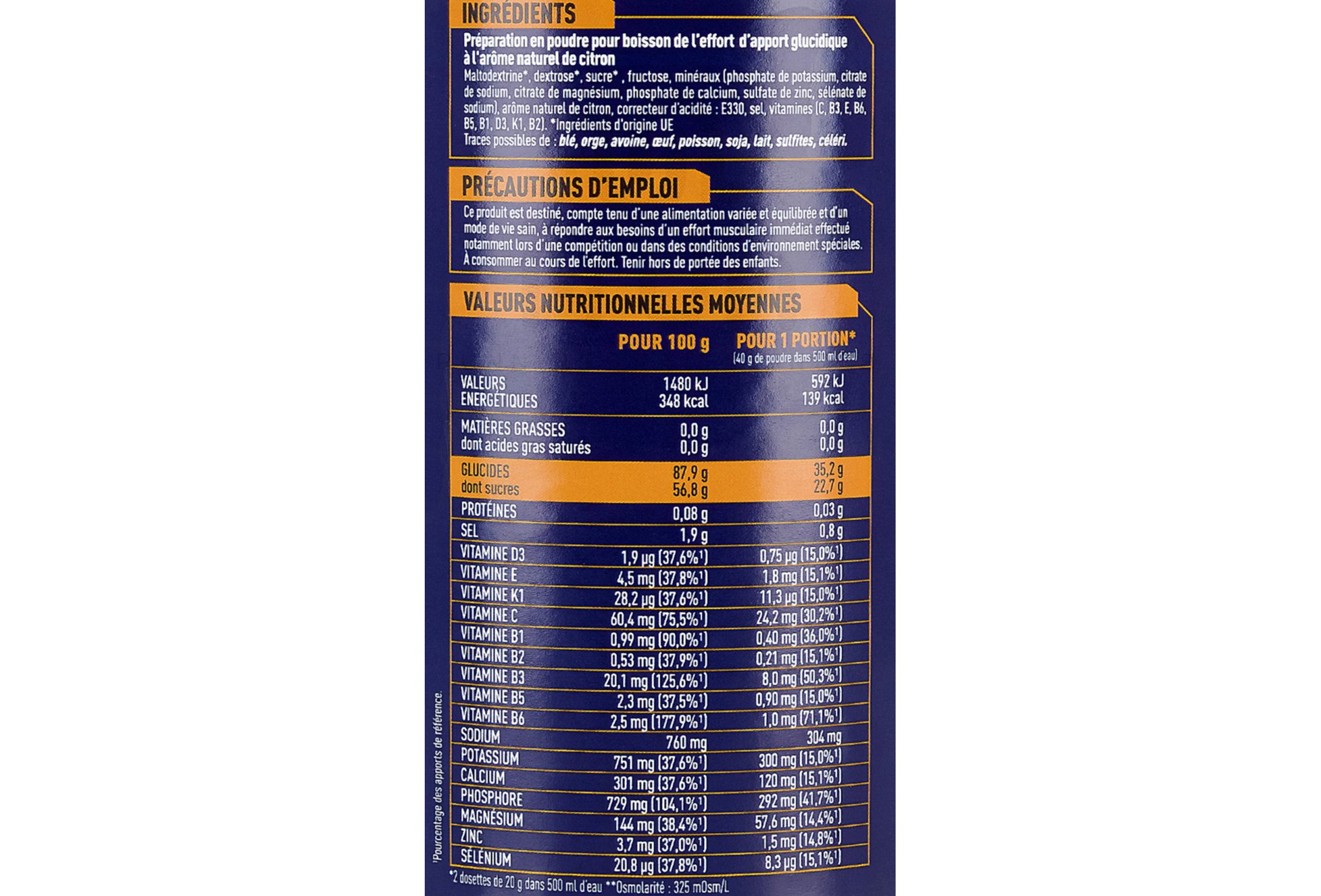 Apurna Hydration 500 g - Lemon