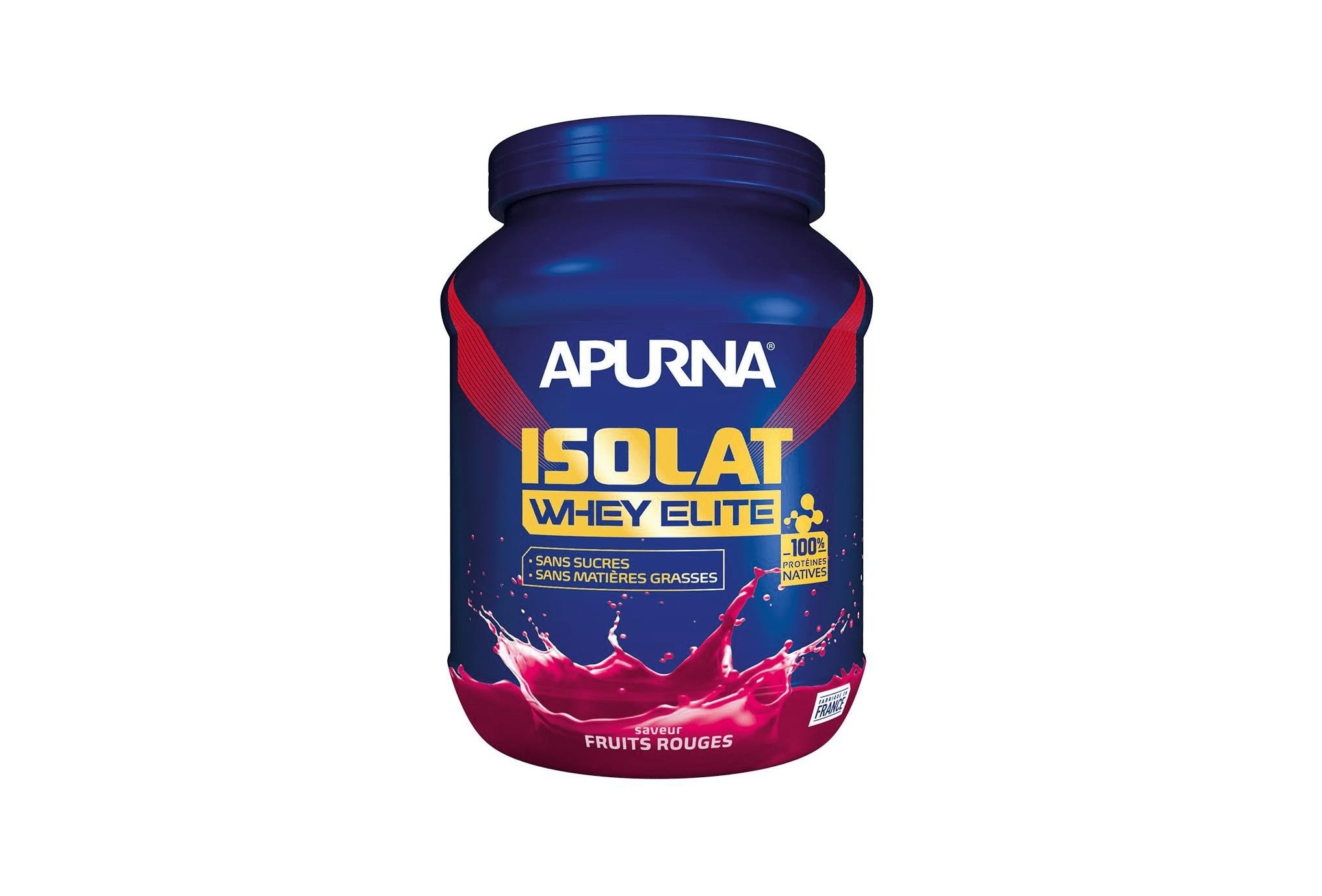 Apurna Isolat Whey Elite 720 g - Fruits Rouges