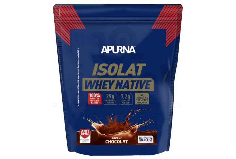 Apurna Isolat Whey Native 720 g - Chocolat