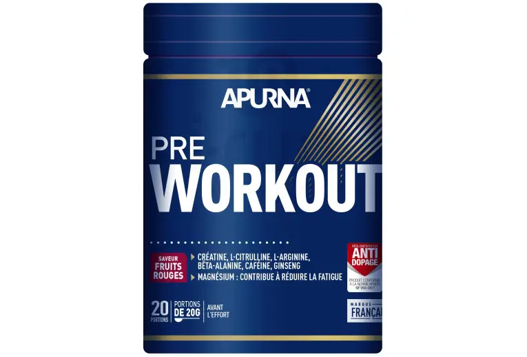 Pre-Workout - Fruits rouges - 420 g