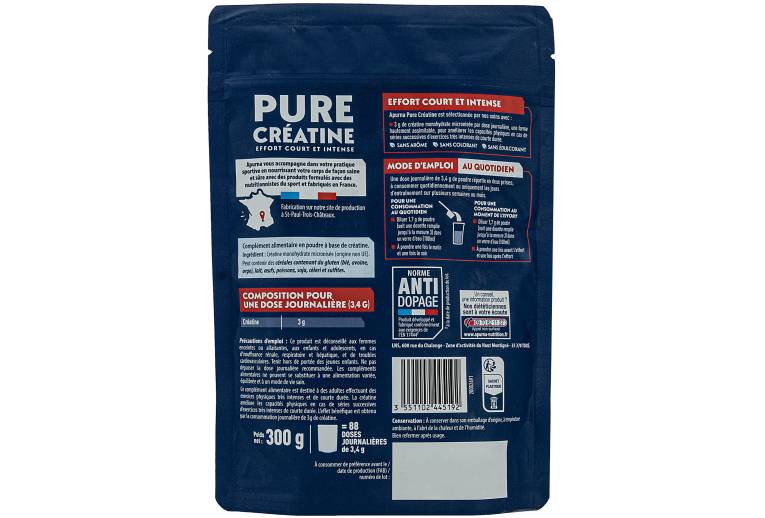 Apurna Pure cr�atine 300 g