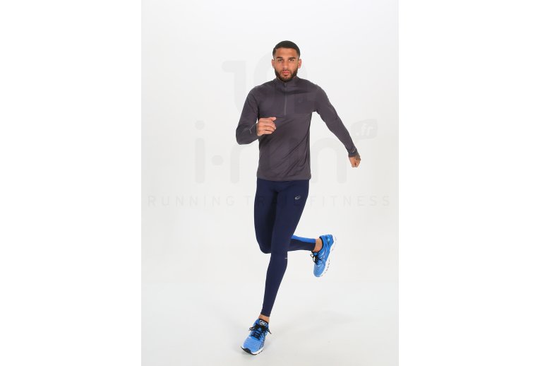 Asics camiseta manga larga 1/2 Zip Jersey