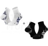 Asics 2 pairs of Cushion Run Quarter socks