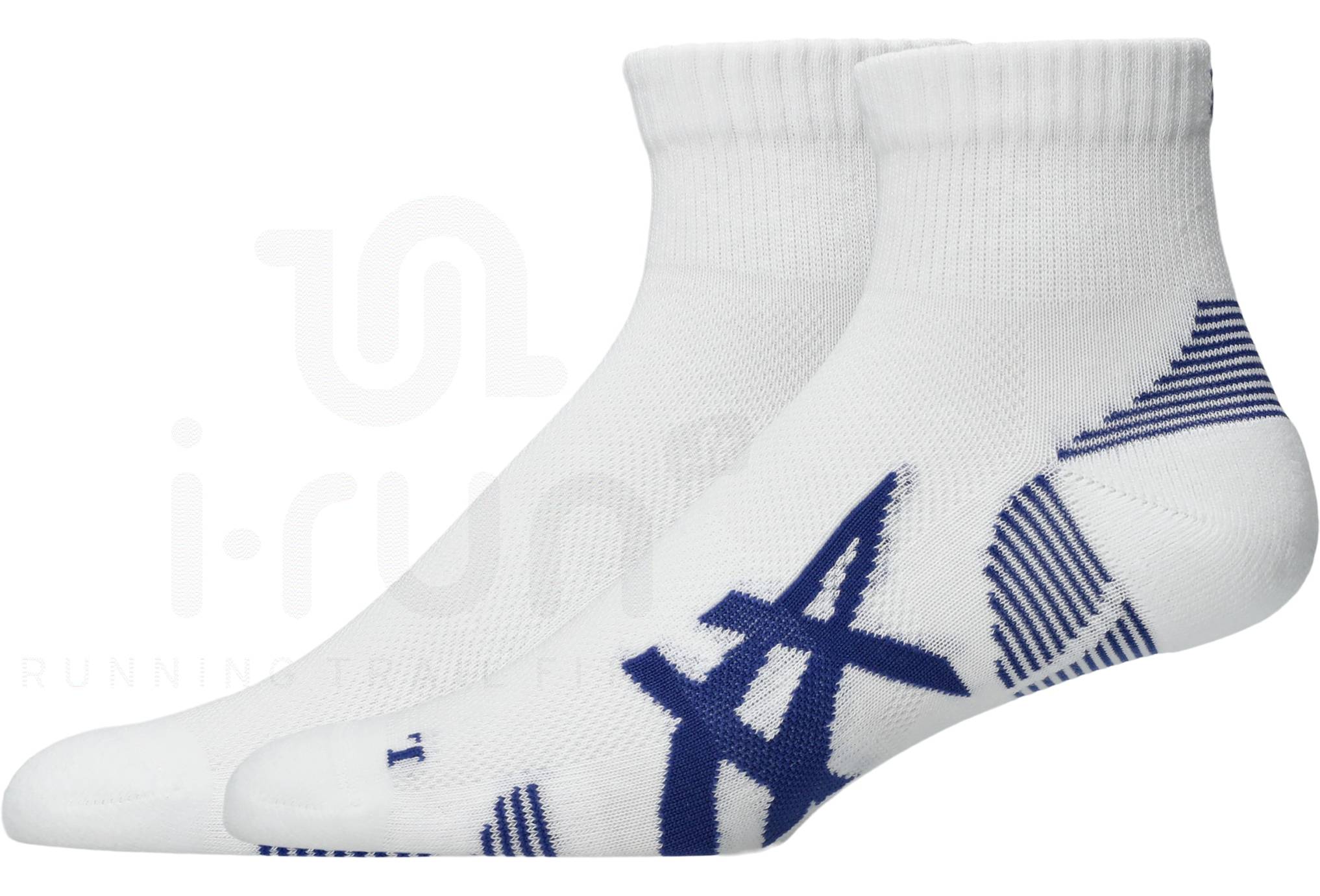 Asics 2 pairs of Cushion Run Quarter socks