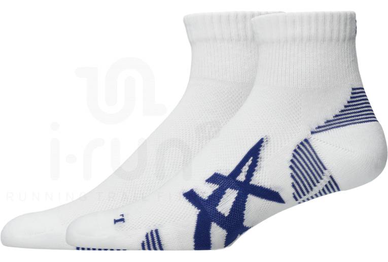 Asics 2 pairs of Cushion Run Quarter socks