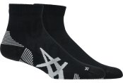 Asics 2 paires Cushion Run Quarter 