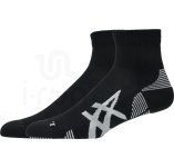 Asics 2 pairs of Cushion Run Quarter socks