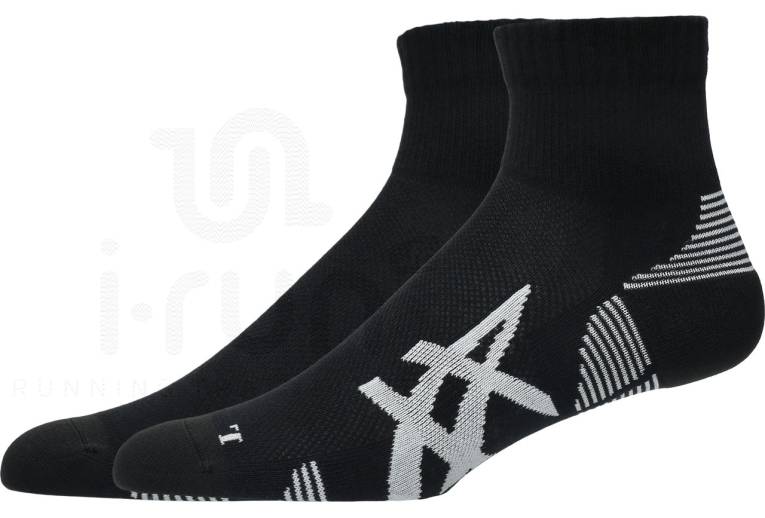 Asics 2 paires Cushion Run Quarter 