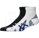 Asics 2 pairs of Cushion Run Quarter socks