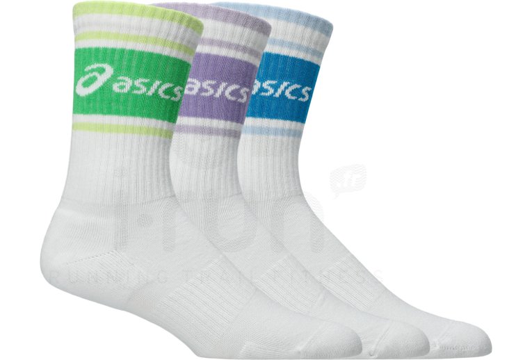 Asics 3 paires Logo Crew