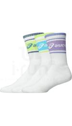 Asics 3 paires Logo Crew