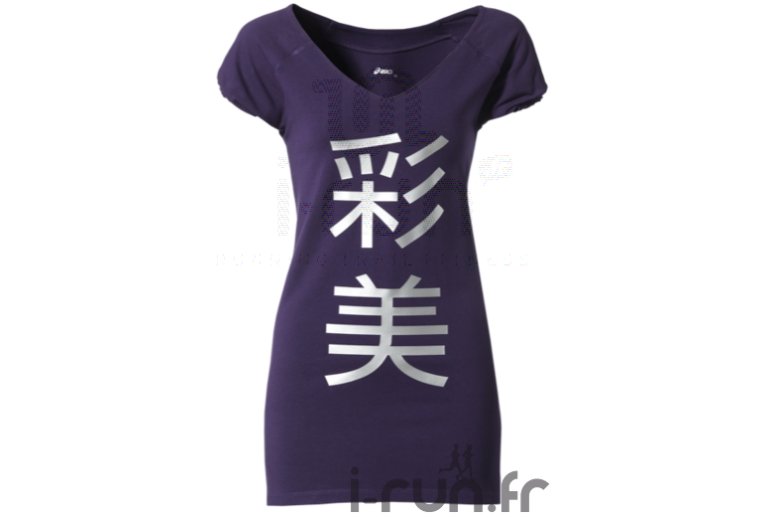 Asics AY S/S Kanje Tee Violet 