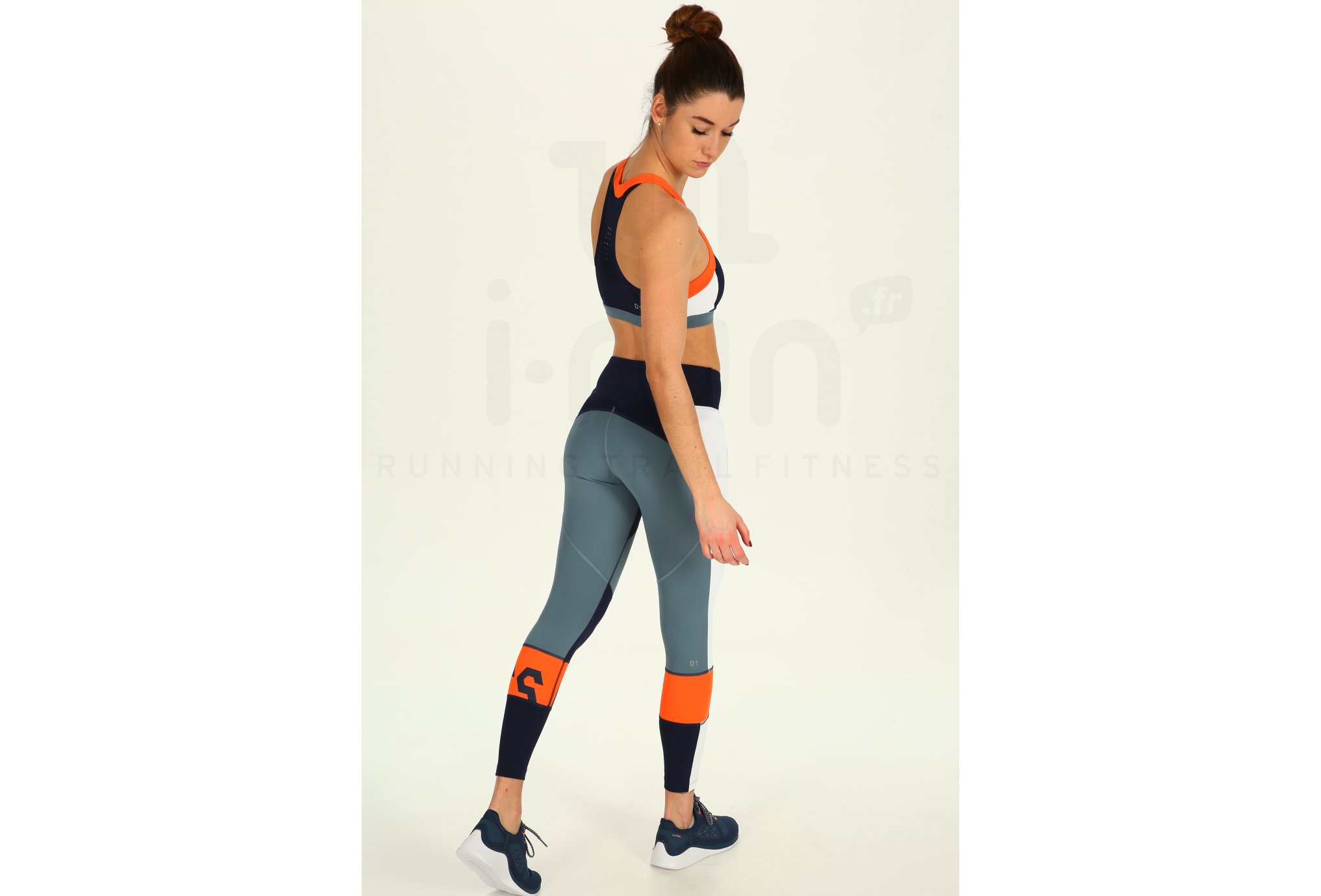 Asics mallas largas Color Block Cropped