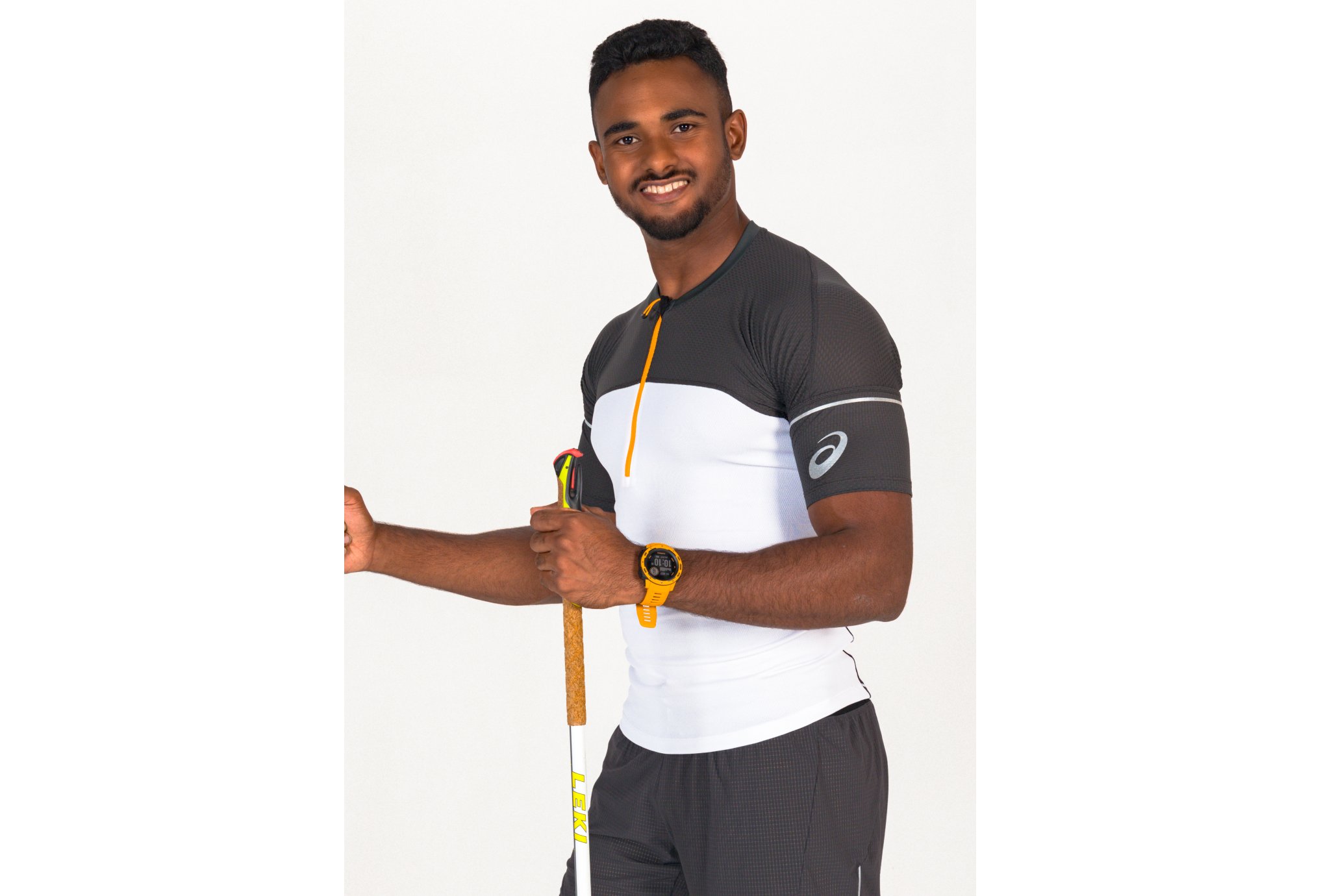 Asics camiseta manga corta Fujitrail 1/2 Zip