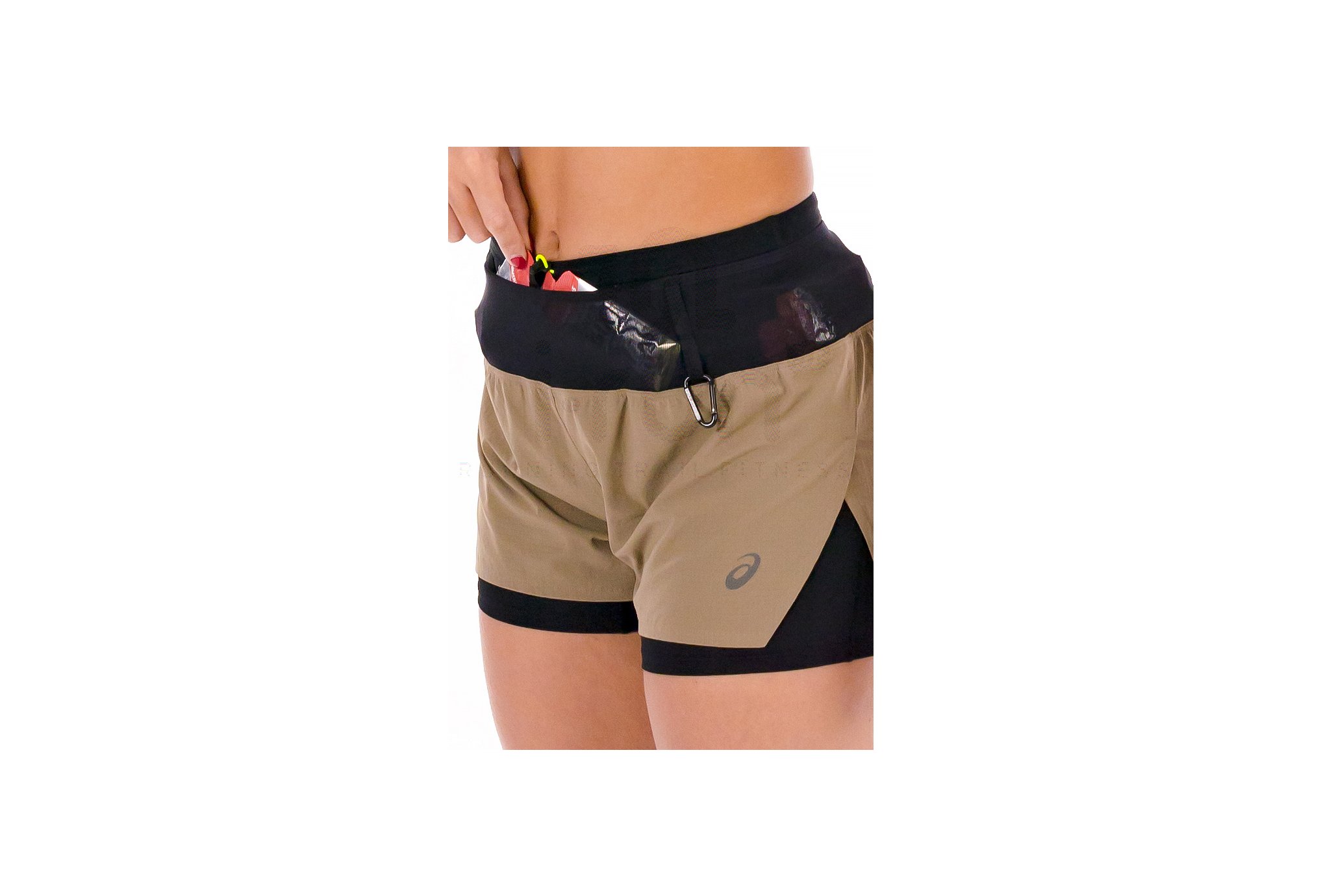 Asics pantal�n corto Fujitrail 2 en 1