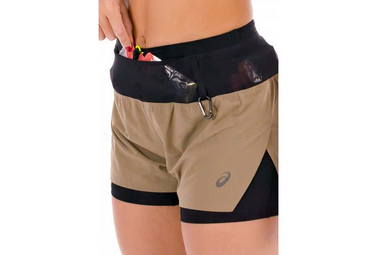 Asics pantal�n corto Fujitrail 2 en 1
