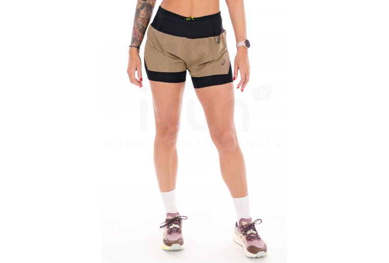 Asics pantal�n corto Fujitrail 2 en 1