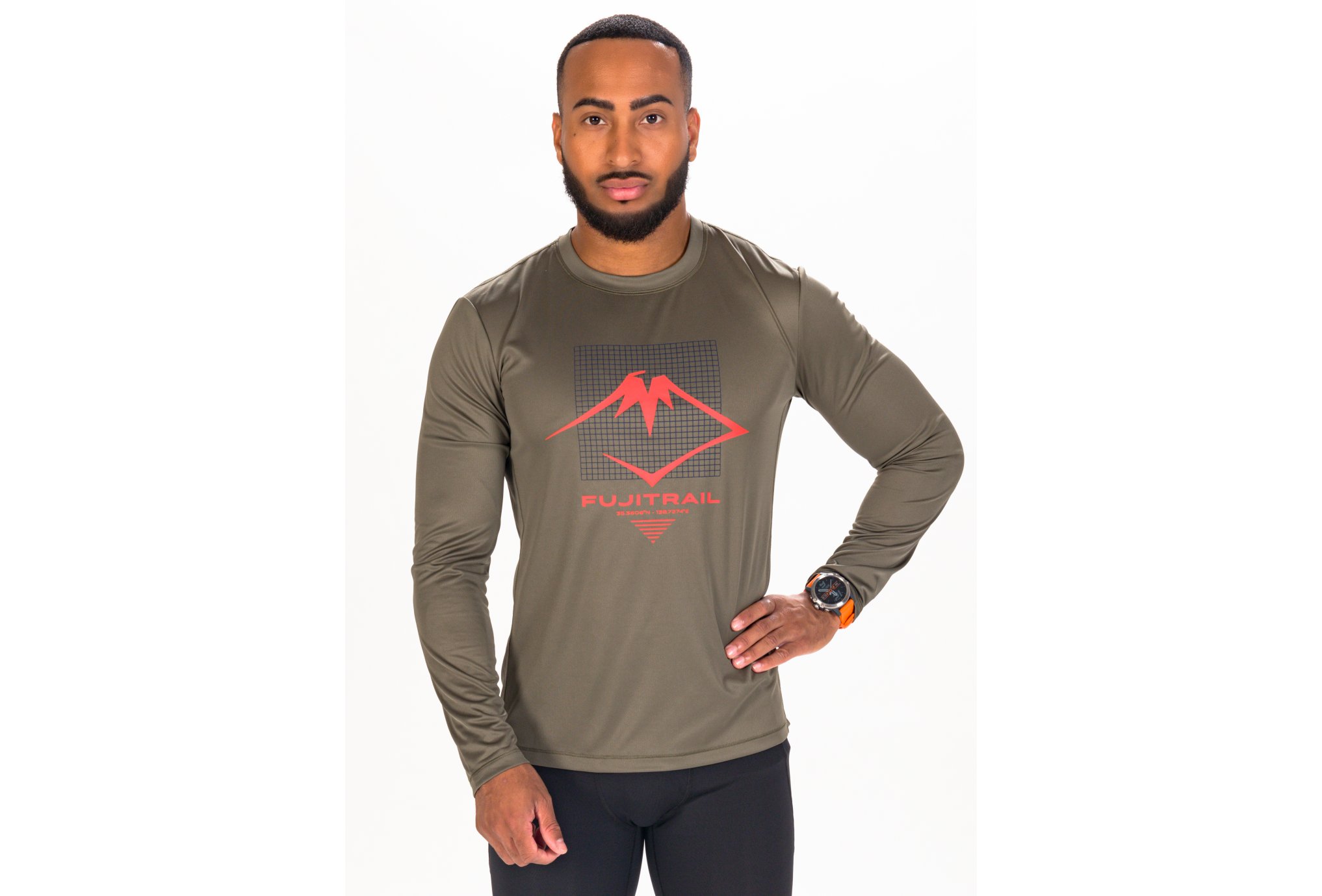 Asics Fujitrail Logo M vêtement running homme déstockage