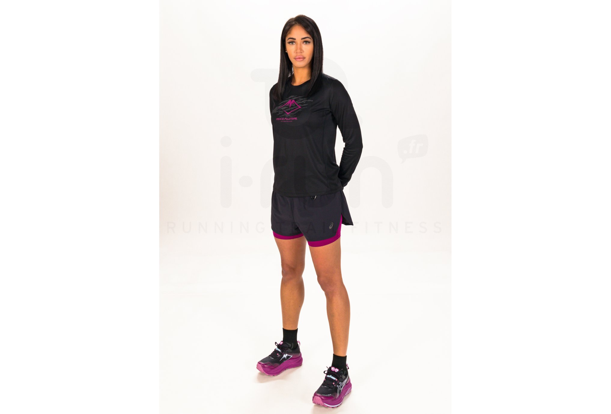 Asics Fujitrail Logo W