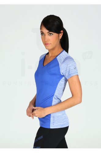 Asics FuzeX V-Neck SS Top W 