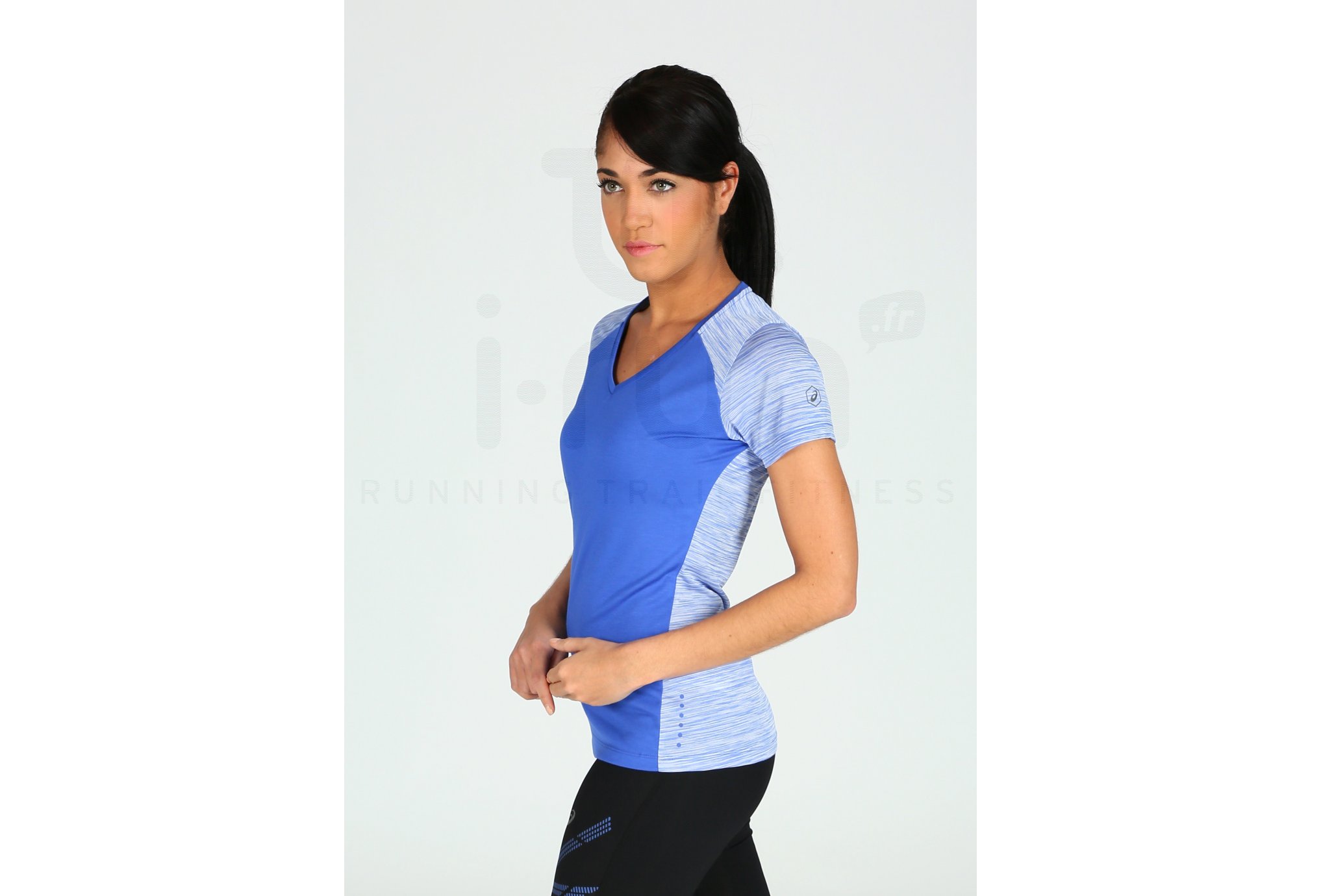 Asics Camiseta manga corta FuzeX V-Neck SS Top
