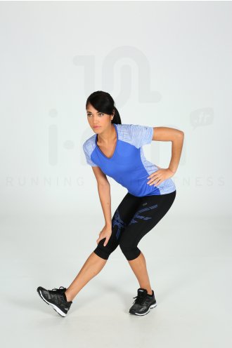 Asics FuzeX V-Neck SS Top W 