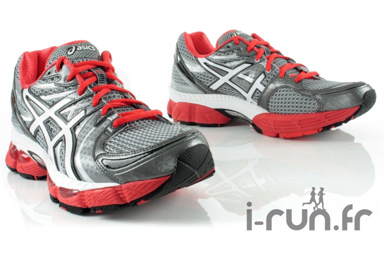 Asics Gel Nimbus 13 Grise et Rouge 