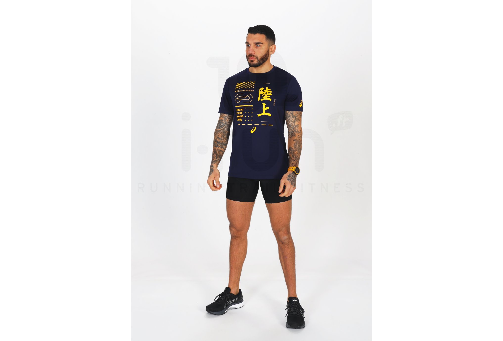 Asics camiseta manga corta Kanji