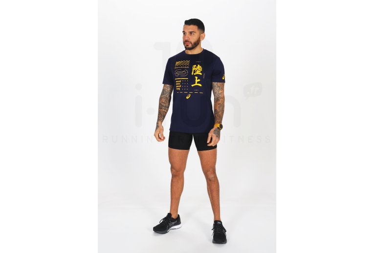 Asics camiseta manga corta Kanji